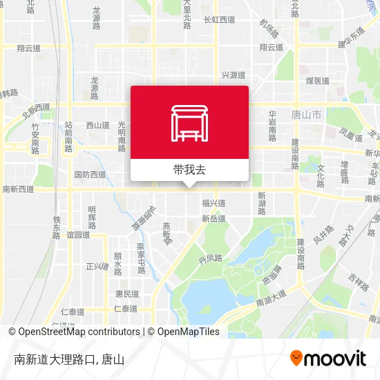 南新道大理路口地图