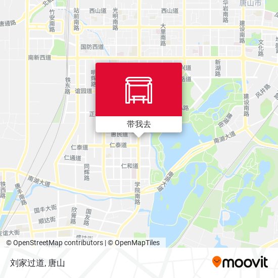 刘家过道地图