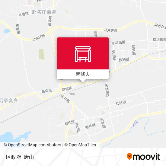 区政府地图