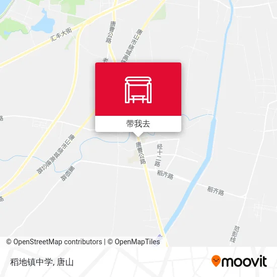 稻地镇中学地图