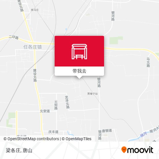 梁各庄地图