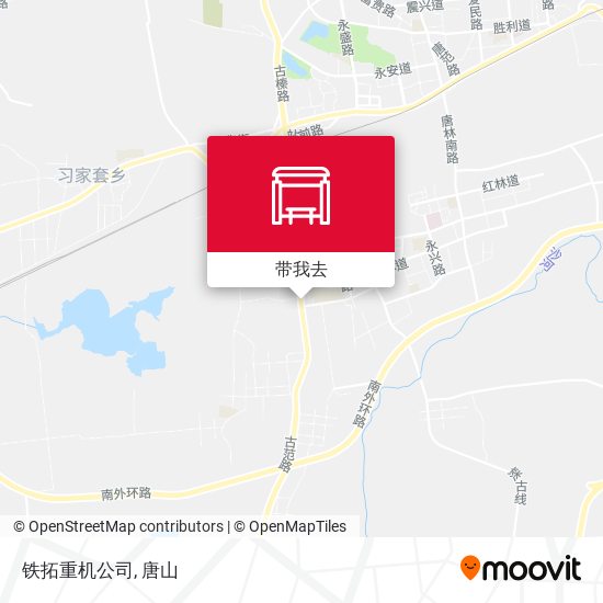 铁拓重机公司地图