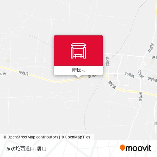 东欢坨西道口地图