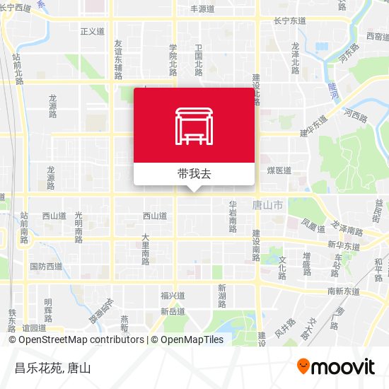昌乐花苑地图