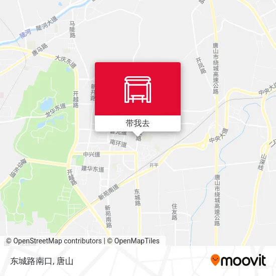 东城路南口地图