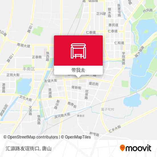 汇源路友谊街口地图