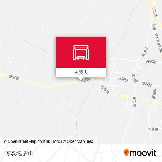 东欢坨地图