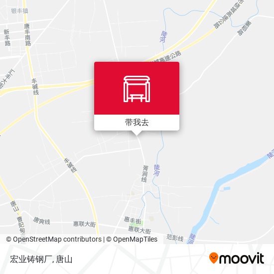 宏业铸钢厂地图