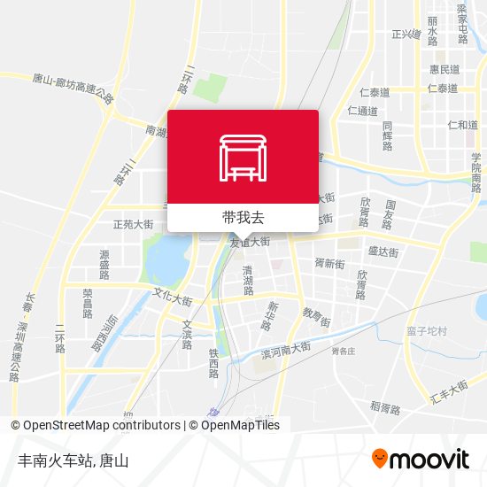 丰南火车站地图