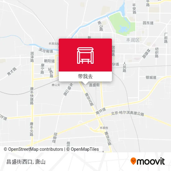 昌盛街西口地图