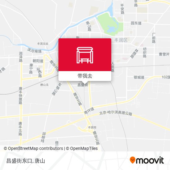 昌盛街东口地图