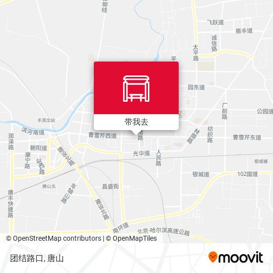 团结路口地图