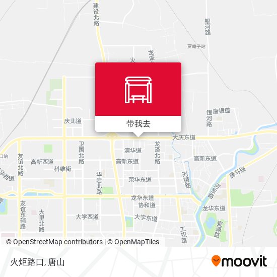 火炬路口地图