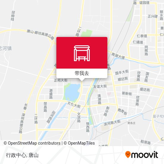行政中心地图