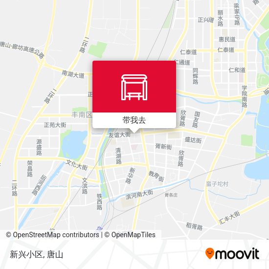 新兴小区地图