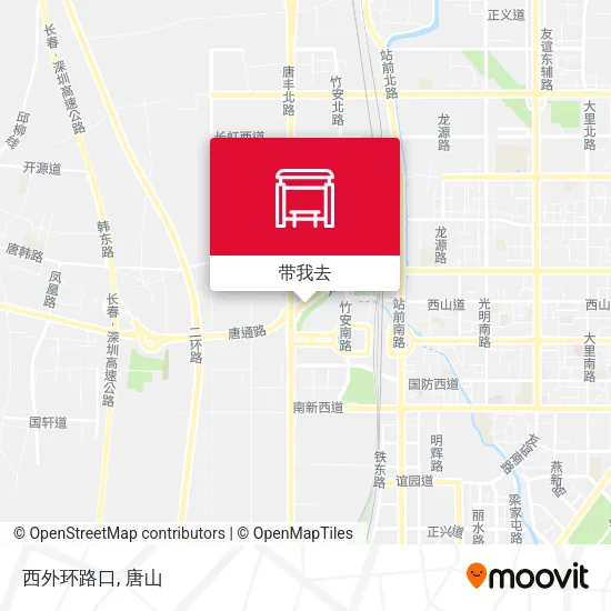 西外环路口地图