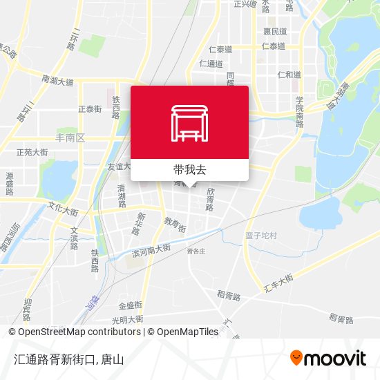 汇通路胥新街口地图