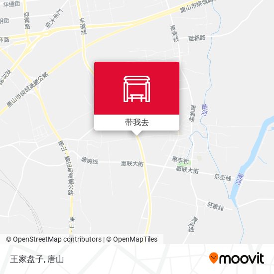 王家盘子地图