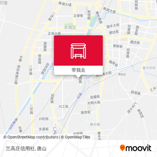 兰高庄信用社地图