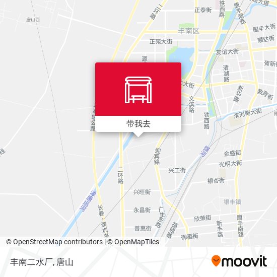 丰南二水厂地图