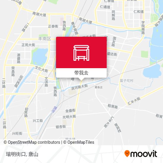 瑞明街口地图