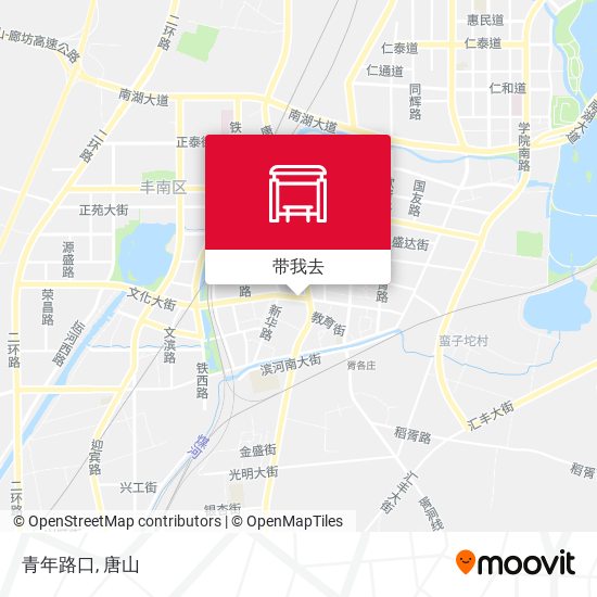 青年路口地图