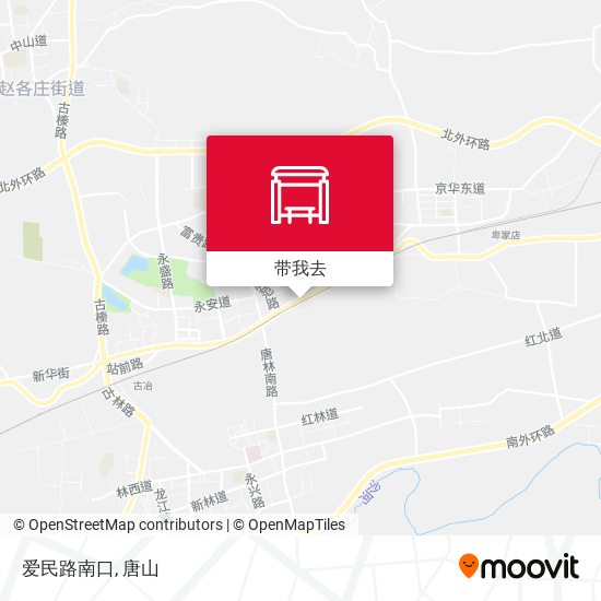 爱民路南口地图