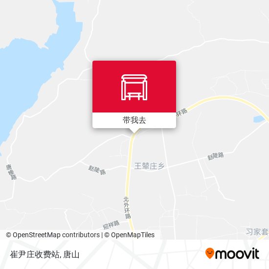 崔尹庄收费站地图