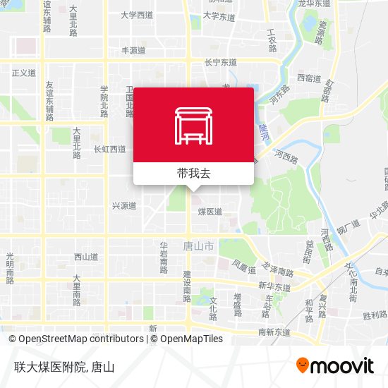 联大煤医附院地图