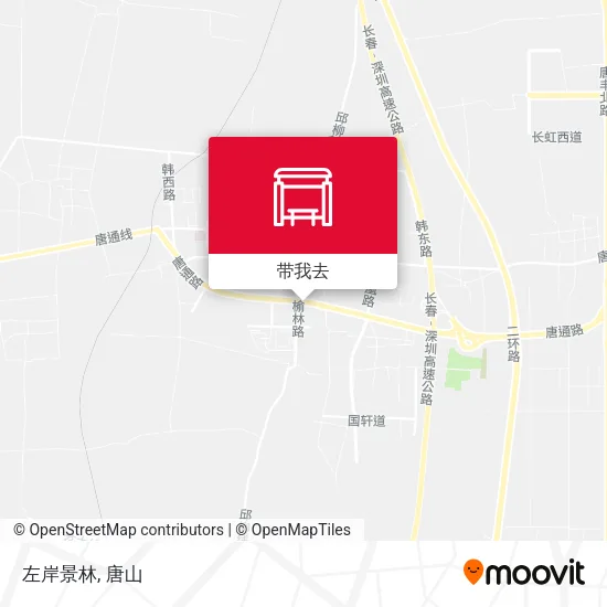 左岸景林地图
