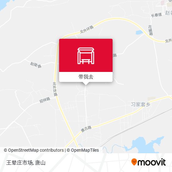 王辇庄市场地图