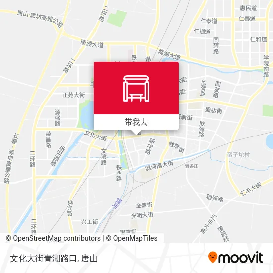 文化大街青湖路口地图