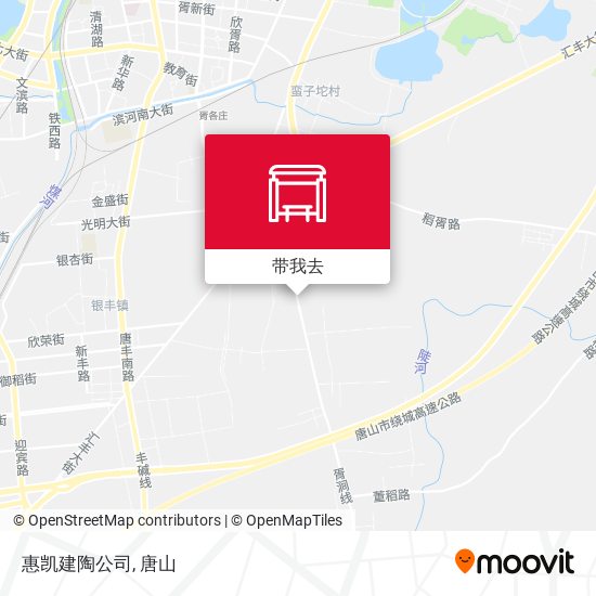 惠凯建陶公司地图