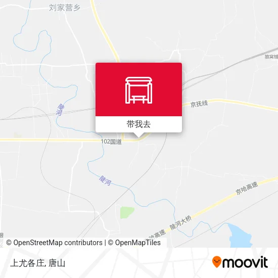 上尤各庄地图
