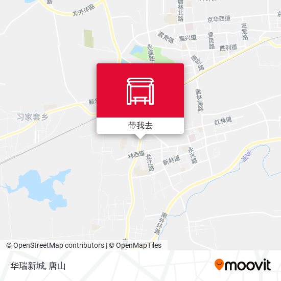 华瑞新城地图