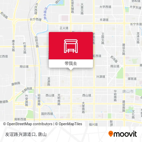 友谊路兴源道口地图
