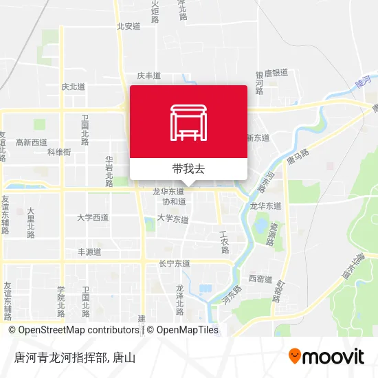 唐河青龙河指挥部地图