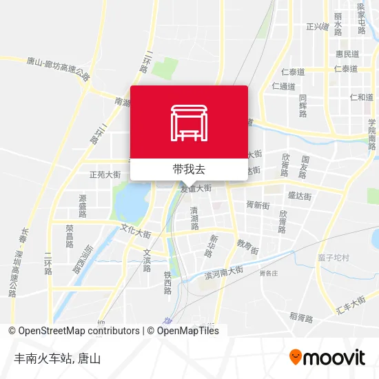 丰南火车站地图