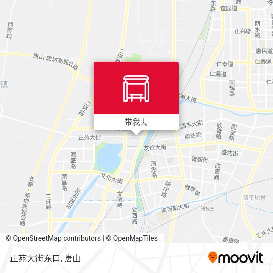 正苑大街东口地图