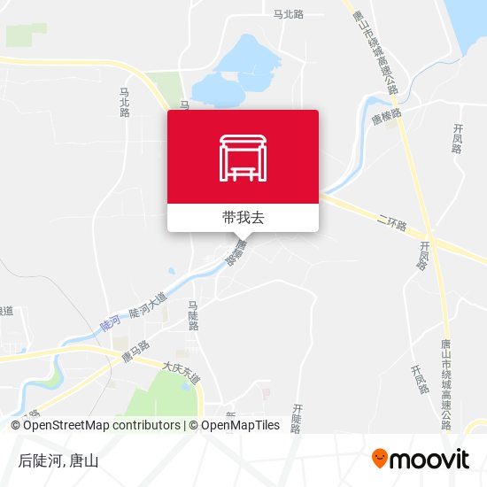 后陡河地图