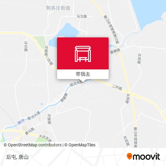 后屯地图