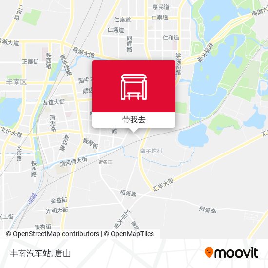 丰南汽车站地图