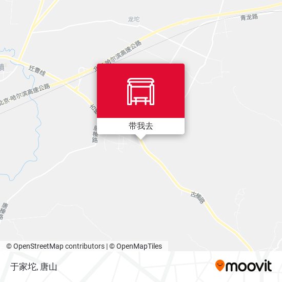 于家坨地图