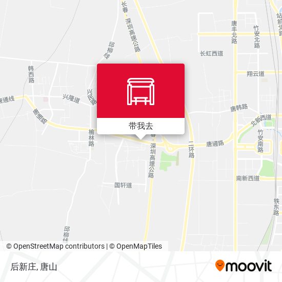 后新庄地图