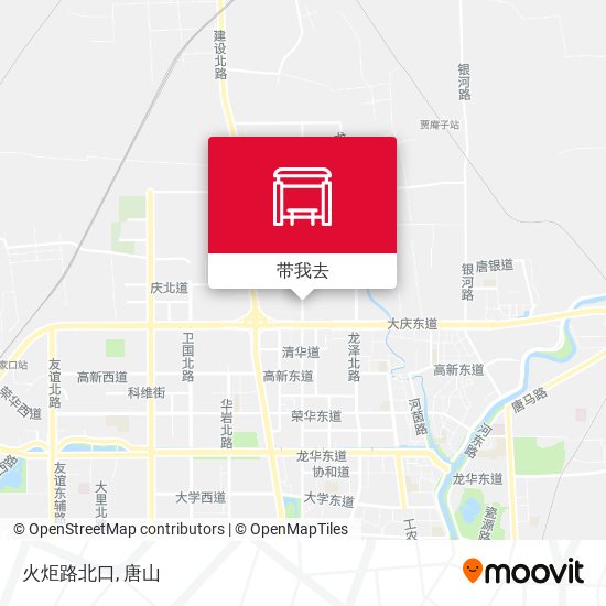 火炬路北口地图