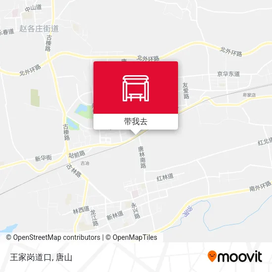 王家岗道口地图