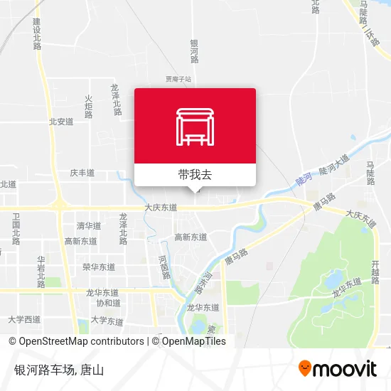 银河路车场地图