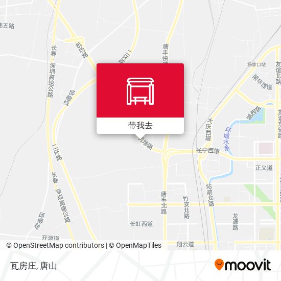 瓦房庄地图