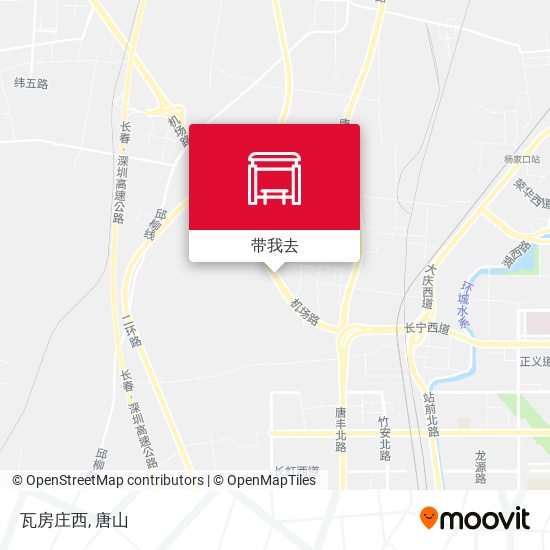 瓦房庄西地图