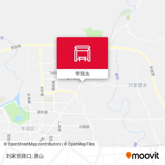 刘家营路口地图